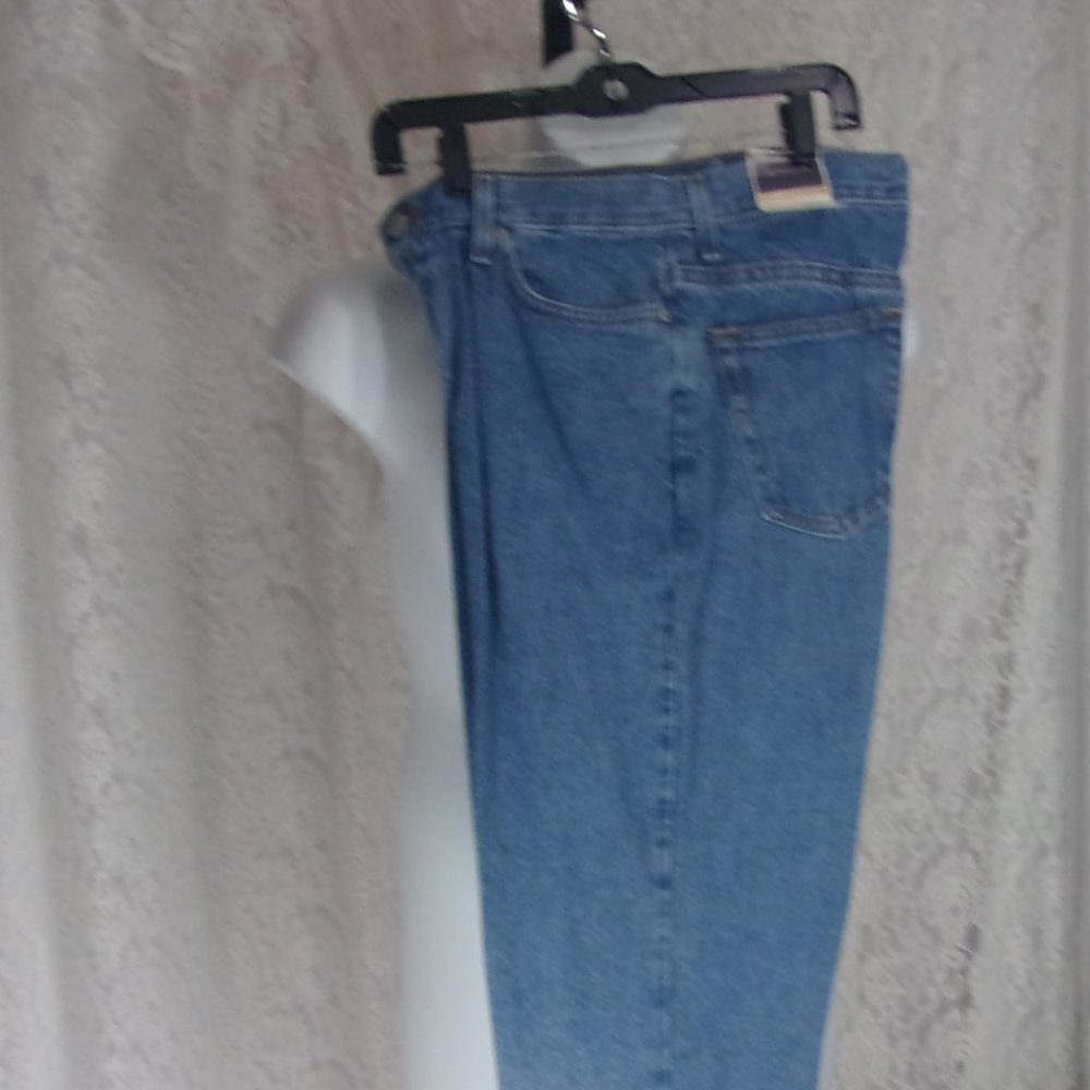 Faded Glory Relaxed Denim Blue Jeans NWT Size 12A